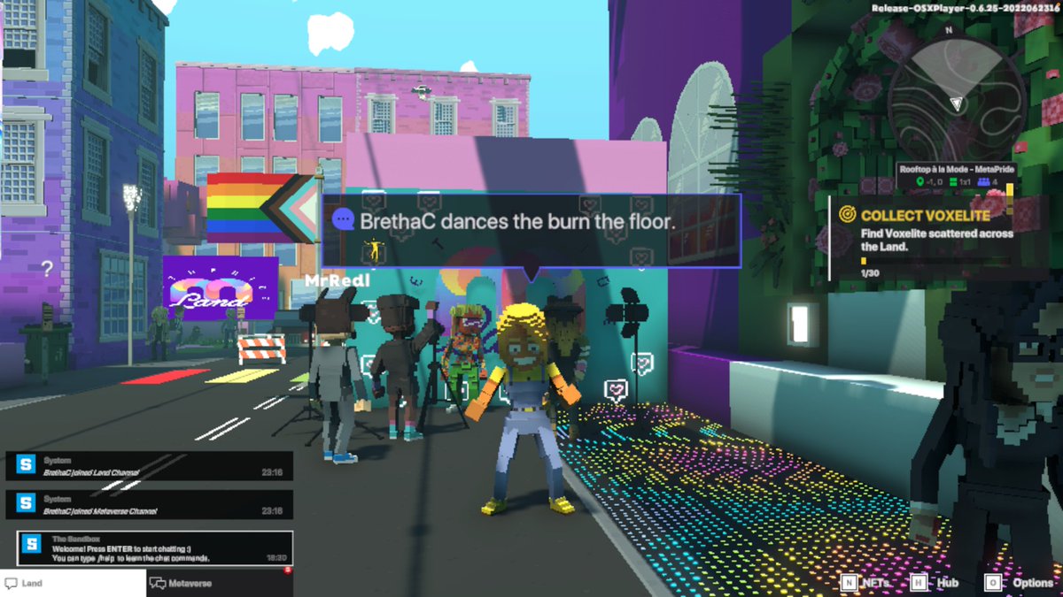 BrethaC's tweet photo. @TheSandboxGame @METAPRIDELAND I just participated in the #BelongingWeek contest for a chance to win a Progress Flag NFT! Check out my screenshot below!
👇 https://t.co/FMeMoUoCjd