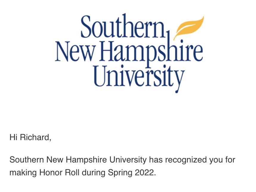 richardslifkin's tweet photo. Sorry I've been off Twitter for a little while. Been seriously focused on earning my Master's Degree!

#SNHU #marketing #socialmedia https://t.co/2J8ys2BuTJ