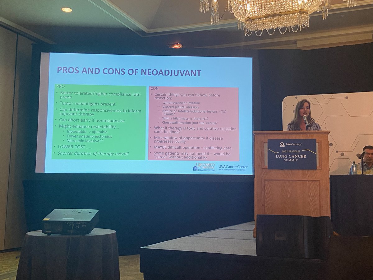 OMIonc's tweet photo. Wrapping up fantastic neoadjuvant/adjuvant  discussions in the morning session  - amazing slides by @LindaMThoracic and @HwakeleeMD! Stay tuned for our session on EGFR coming up next. #DAVAHawaiiLung https://t.co/28k106z0rB