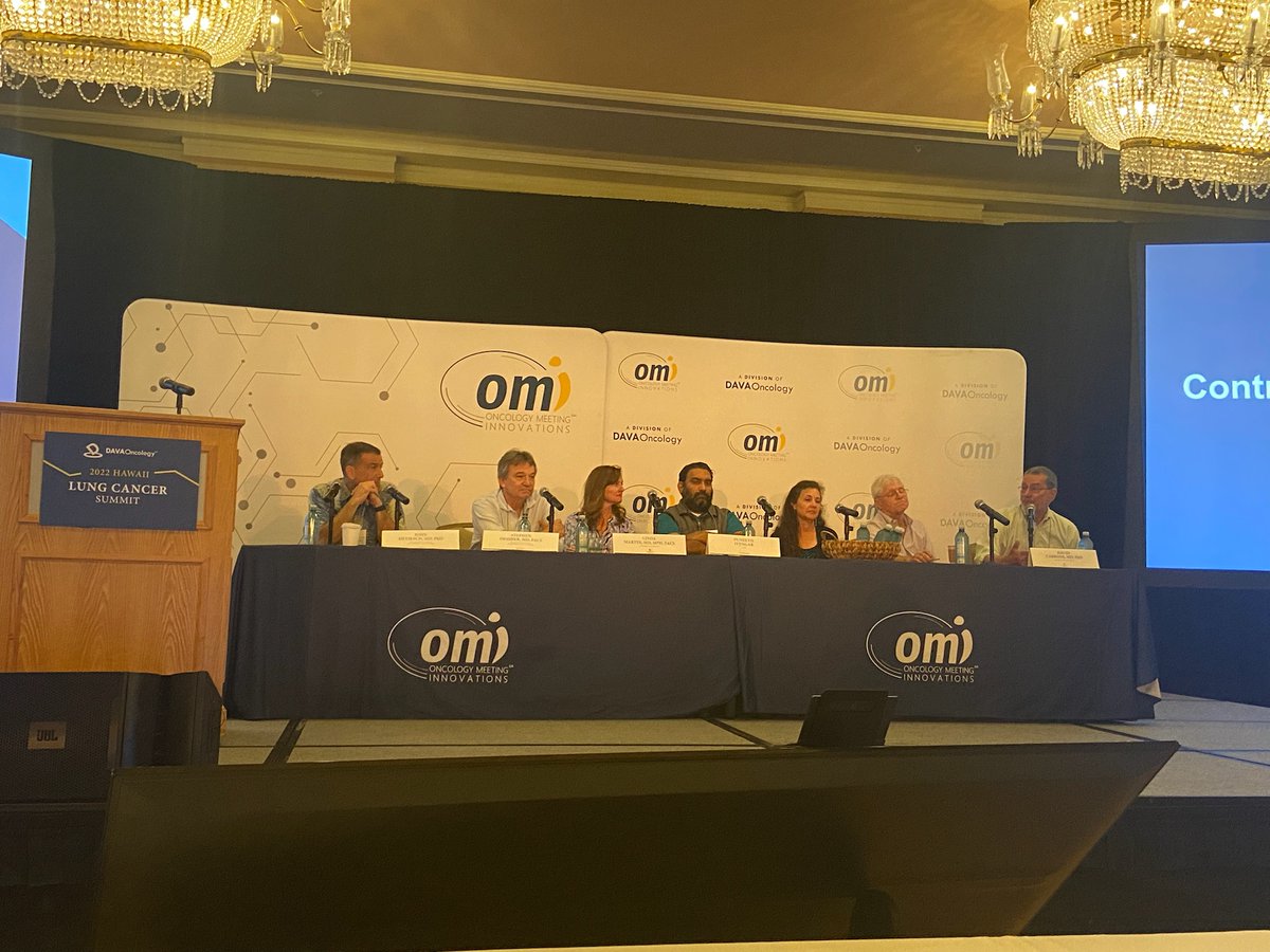 OMIonc's tweet photo. Wrapping up fantastic neoadjuvant/adjuvant  discussions in the morning session  - amazing slides by @LindaMThoracic and @HwakeleeMD! Stay tuned for our session on EGFR coming up next. #DAVAHawaiiLung https://t.co/28k106z0rB