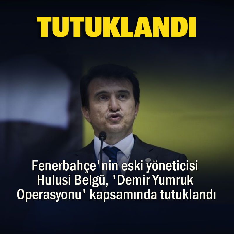 yenisafakspor's tweet photo. Eski Fenerbahçe yöneticisi Hulusi Belgü, 'Demir Yumruk Operasyonu' kapsamında tutuklanarak cezaevine gönderildi.