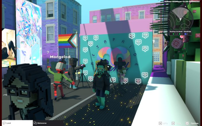 JenVeda90707142's tweet photo. @TheSandboxGame @METAPRIDELAND I just participated in the #BelongingWeek contest for a chance to win a Progress Flag NFT! Check out my screenshot below!
👇 https://t.co/07zzzI8Jd5