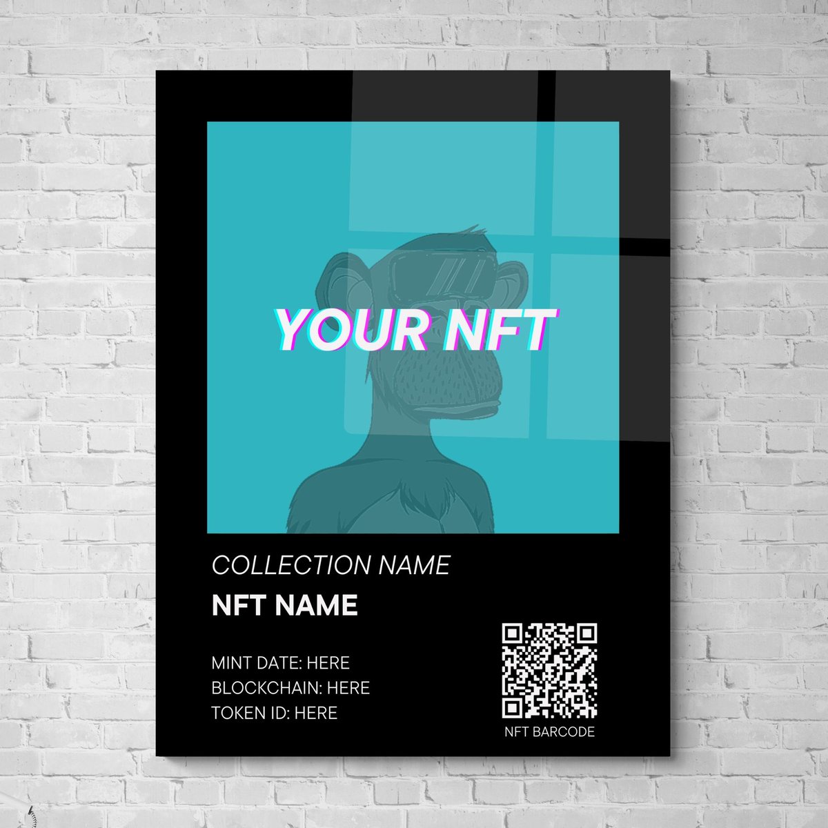 NFT__frame's tweet photo. @NFTprime1 Proudly display your NFT art on the walls of your home/office/gallery with our unparalleled printing service.

All you have to do is submit the link to your NFT on our website, and we'll do the rest.

Bring your NFTs to life today!

https://t.co/mFaJecWuke https://t.co/85sJ5wum52