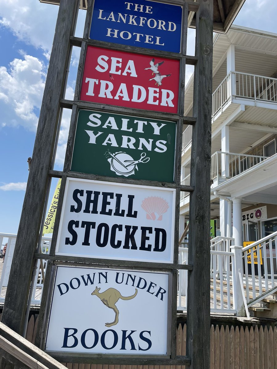 Colleen_Quinn's tweet photo. Nothing like going on vacation and making it a priority to go to all the bookstores! #thebuzzedword #bethanybeachbooks #comicsandgaming #downunderbooks https://t.co/9p7evk9TIX