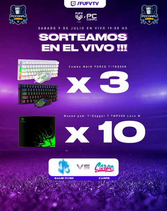 Image from Asociación Uruguaya de Deportes Virtuales (@AUDVesports)