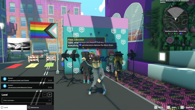 Jessica24547781's tweet photo. @TheSandboxGame @METAPRIDELAND I just participated in the #BelongingWeek contest for a chance to win a Progress Flag NFT! Check out my screenshot below!
👇 https://t.co/vu15OtEArp