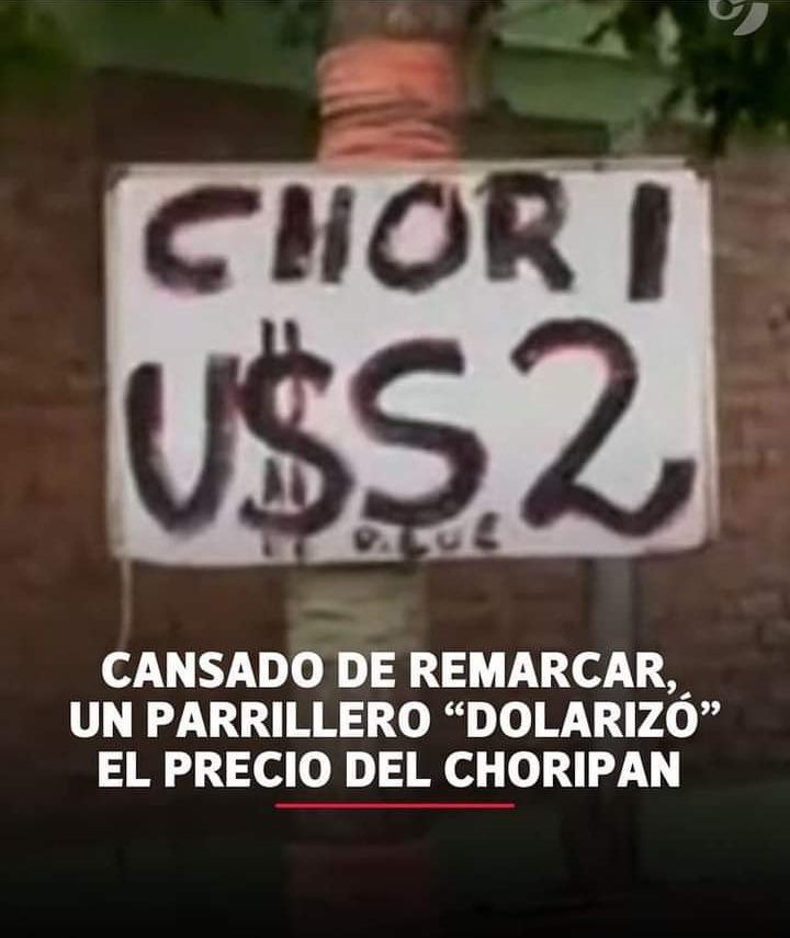 Argentina ya está dolarizada, ahora solo falta que el Estado lo reconozca.
