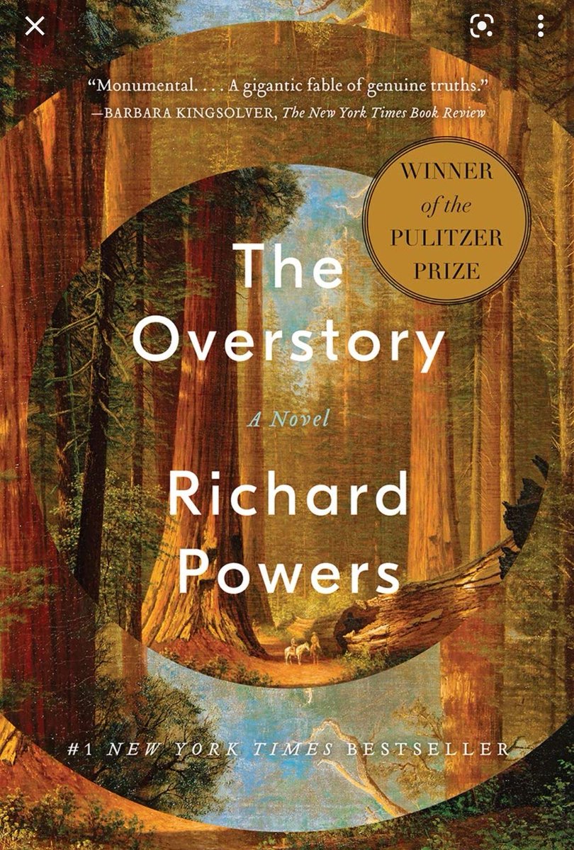 <a href="/Angry_Staffer/">Angry Staffer</a> Cannot recommend this book highly enough:  The Overstory by Richard Powers.  A sweeping tale of trees, the planet, and people.  So engrossing &amp; good!  🌲💖