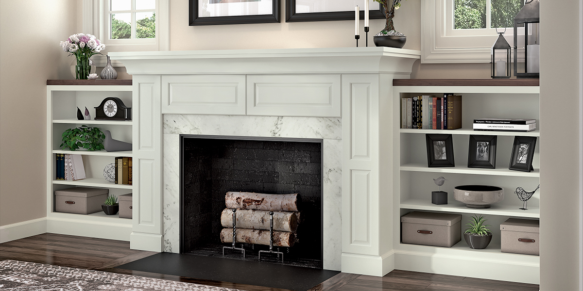 KraftMaid cabinets can add style to any room in your home, taking a simple design from plain to show-stopping. Check out more ways to elevate your living space in your home: bit.ly/3ahu8VZ