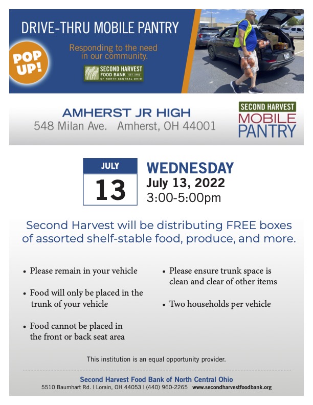 Amherst Social Work (@aevsdsocialwork) on Twitter photo Amherst Second Harvest Event! Please share! <a href="/SecondHarvestOH/">Second Harvest NC OH</a> @SarahEWalker2 <a href="/nord_pto/">Nord PTO</a> <a href="/PowersPTO/">Powers PTO</a> <a href="/amherstpolice/">Amherst, Ohio Police Department</a> <a href="/StevenASayers/">Steve Sayers</a> <a href="/ESCLC/">ESCLC</a> Amherst Second Harvest Event! Please share! <a href="/SecondHarvestOH/">Second Harvest NC OH</a> @SarahEWalker2 <a href="/nord_pto/">Nord PTO</a> <a href="/PowersPTO/">Powers PTO</a> <a href="/amherstpolice/">Amherst, Ohio Police Department</a> <a href="/StevenASayers/">Steve Sayers</a> <a href="/ESCLC/">ESCLC</a>