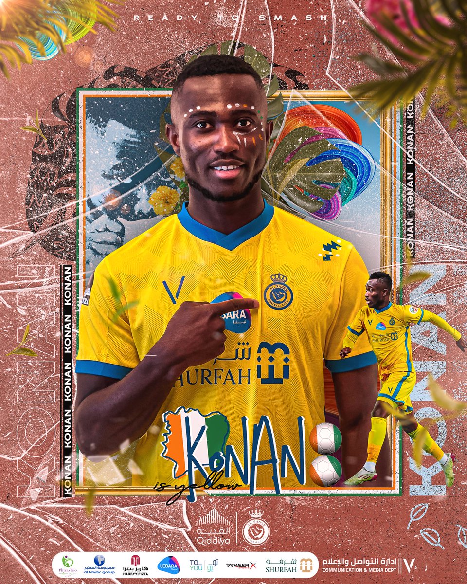 Konan is Ready To Smash 🐘

#KonanIsYellow 💛