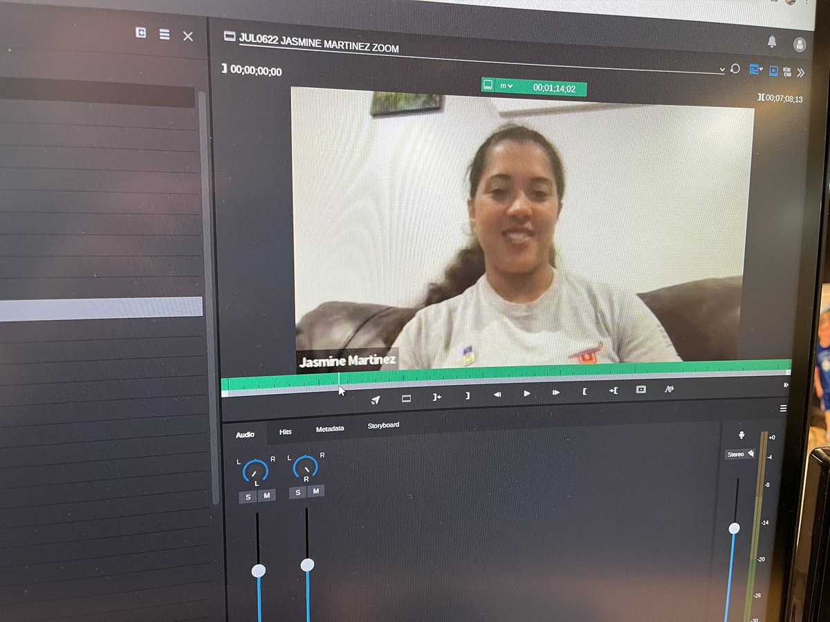 Our thanks to <a href="/MartinezJ014/">Jasmine Martinez</a> for joining us today, to talk about her special night with the <a href="/NHLFlyers/">Philadelphia Flyers</a> at the draft tomorrow in Montreal.  See her story on <a href="/NBCPhiladelphia/">NBC10 Philadelphia</a> at 5, 6, and 11 tonight <a href="/SniderHockey/">Ed Snider Youth Hockey & Education</a>