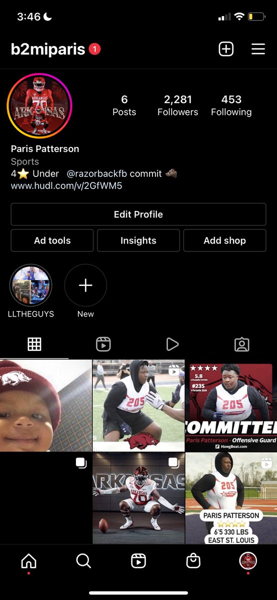 Y’all done showing love ? Come on razorback family get me too 3k on Instagram #wps🐗‼️ #OneRazorbackRoadShow