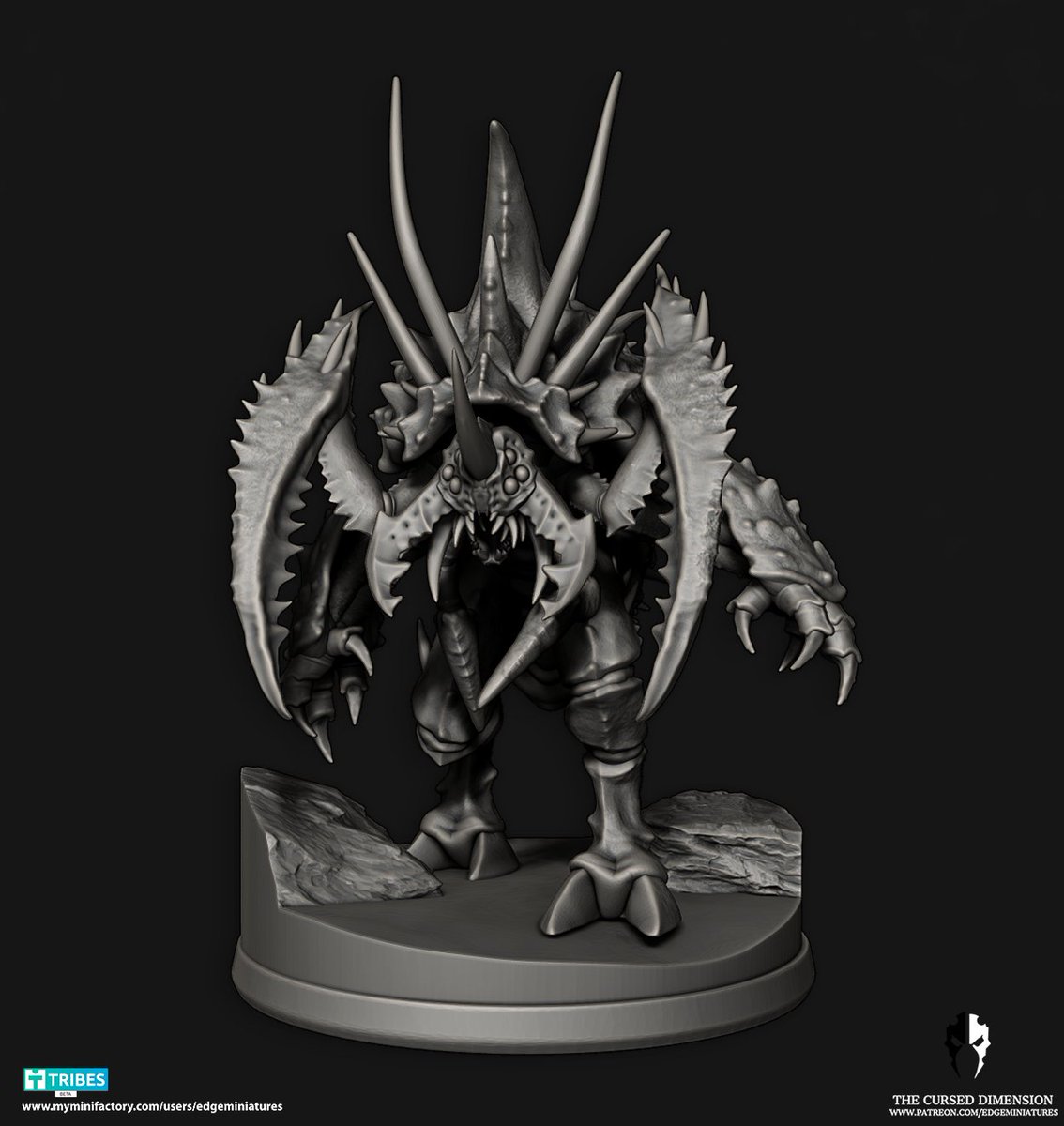 PascalCleroux's tweet photo. Warrior #1 Renders / Printed! It's always so cool to see your stuff printed and assembled
#3d #3dart #3dprinting #miniatures #scifi #warhammer40k #40k #warhammer #wargaming #miniatures #starshiptroopers #bugs #giantbug #tyranids #warrior #hivemind #zerg #hive https://t.co/Ab9l3To6br