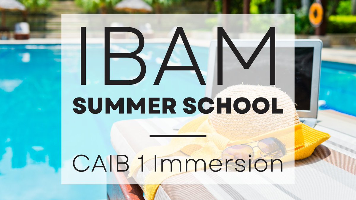 Last Chance! Registration for the IBAM Summer School - CAIB 1 Immersion class closes on Friday! Register today on the IBAM website: ibam.mb.ca/education/cana….