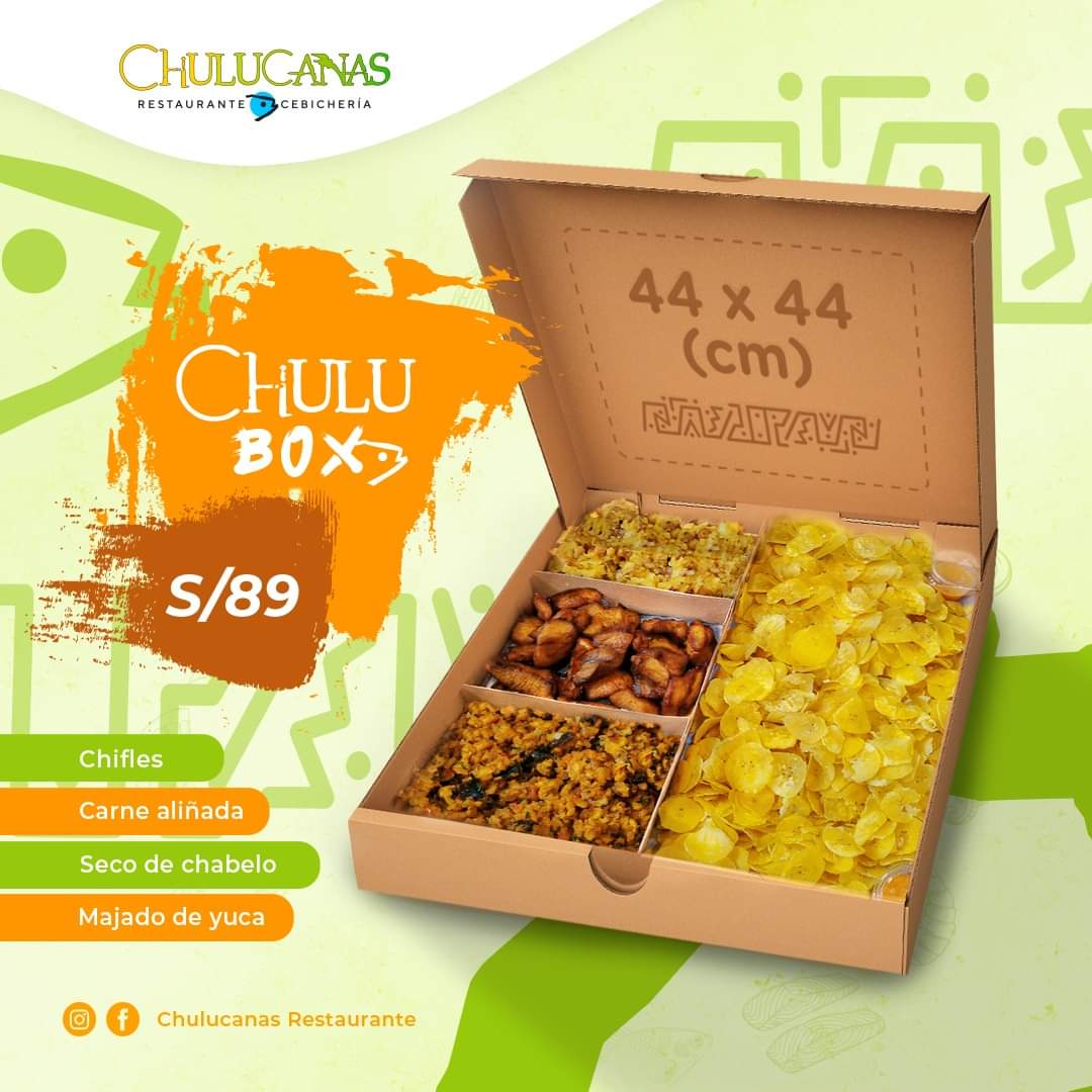 chulucanaslima's tweet photo. Vuelve, y no se lo pueden perder! 😋
Solo para llevar 😉

#ChuluBox #Chulucanas #Piura #Lince #Lima #Perú #chulucanaslima #comidapiurana #comidaperuana #restaurantepiurano #restauranteperuano #igersperú #igerspiura https://t.co/JisgmrdzLW