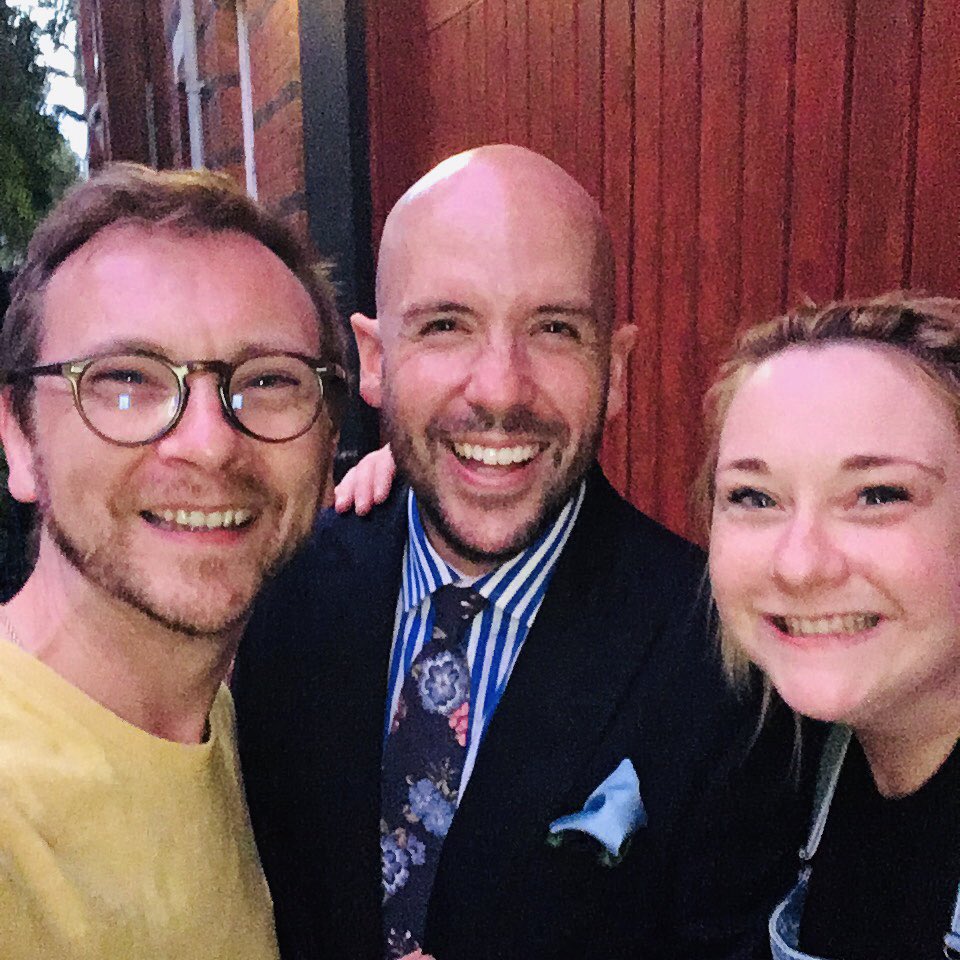 Thank you <a href="/tomallencomedy/">Tom Allen</a> for an evening of pure joy! <a href="/jenlog09/">Molly Logan</a> and so LOVED your show. #alwaysmeetyourheroes #ledge ❤️🙌🏻❤️