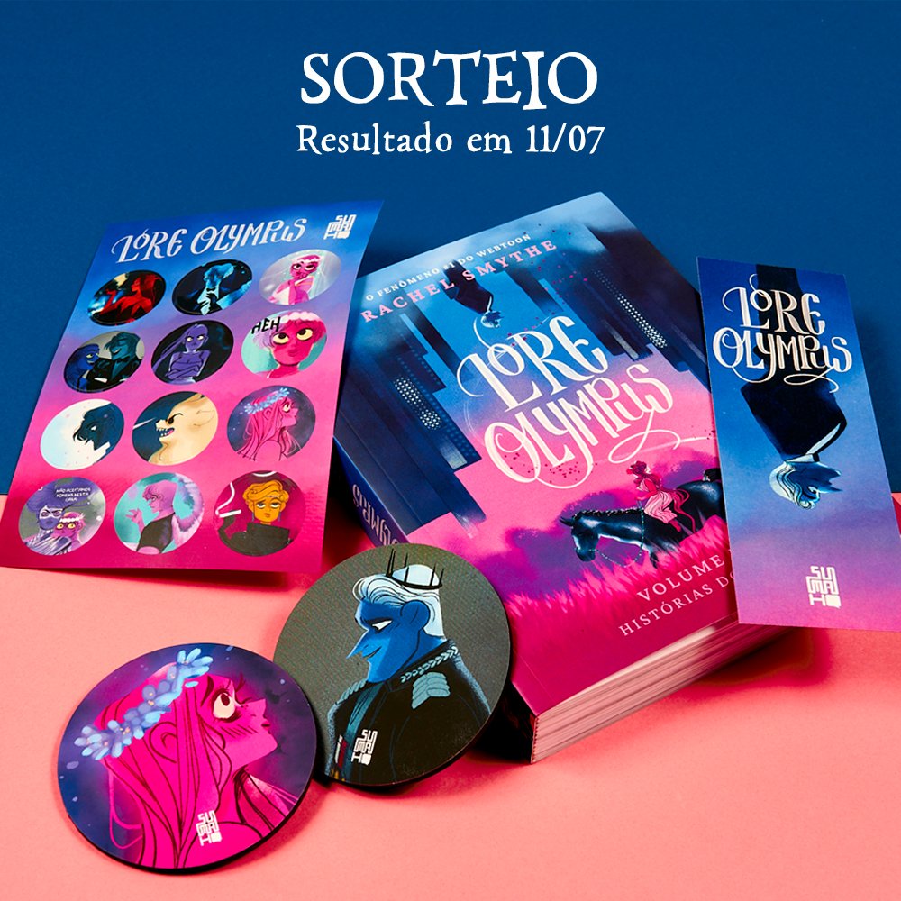 EditoraSuma's tweet photo. Em comemoração ao lançamento do nosso primeiro quadrinho da linha Suma HQ, vamos sortear um kit de #LoreOlympus, de @used_bandaid (tradução de @ericoassis)!💗

REGRAS:
- Seguir @EditoraSuma;
- Dar RT neste post;
- Ter endereço de entrega no Brasil.

Resultado em 11/07✨
BOA SORTE https://t.co/r5lmRaSl7G