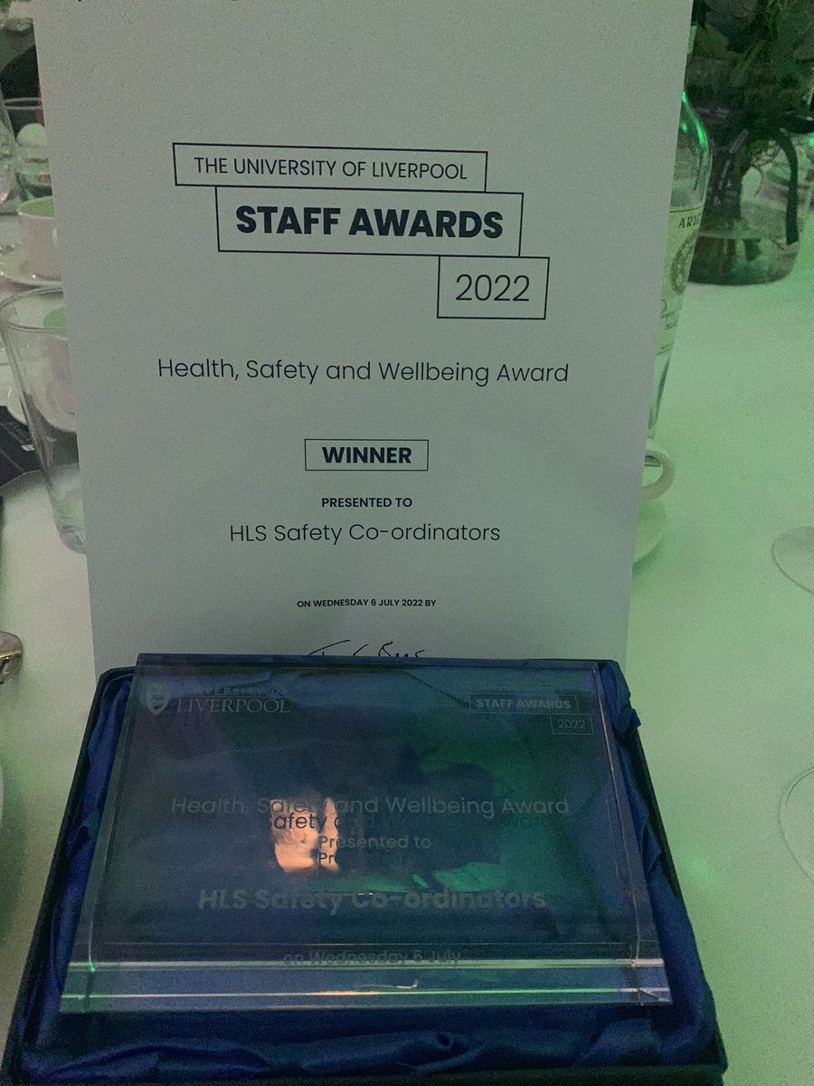 Mojomiddleton83's tweet photo. We won!!! So happy and so nice for all of us to be recognised for what we do during such a stressful time. Now let’s party!!! @LivuniILCaMS @livuniHLS @drchrisfrench https://t.co/KEHOAp5zcF