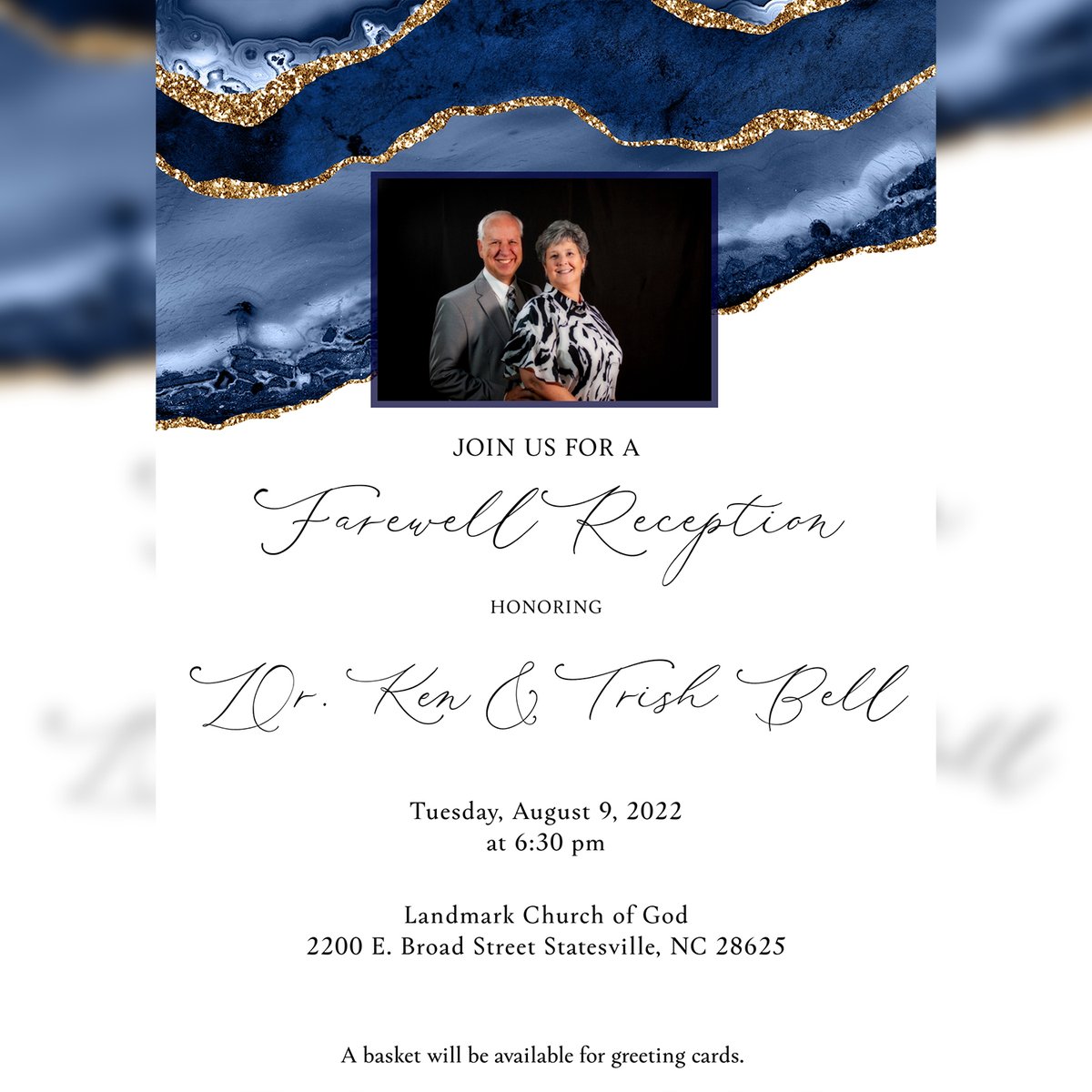wnccog's tweet photo. Please join us for a farewell reception honoring Dr. Ken and Trish Bell. We hope to see you there. https://t.co/nZtuwF10Pe