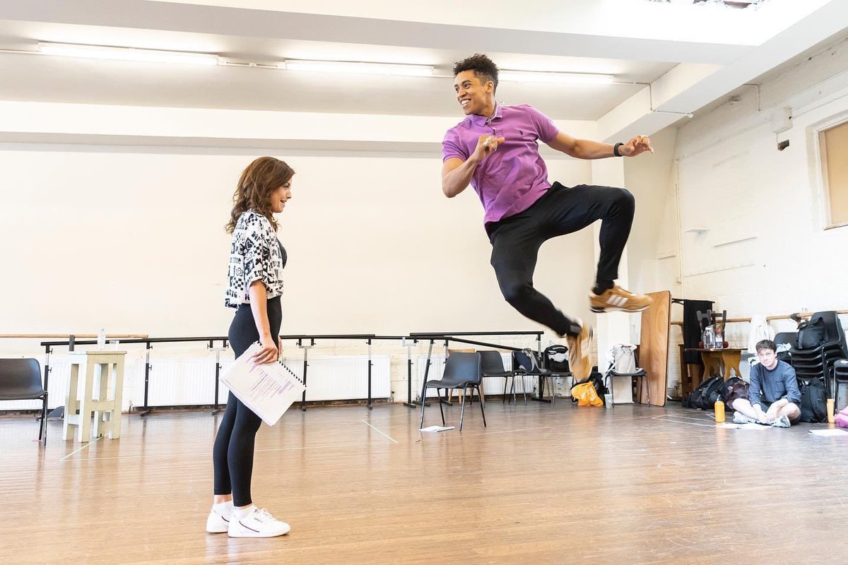 N1CKW1NSTON's tweet photo. HALF A SIXPENCE 
Rehearsal Pics 
@KHTheatre https://t.co/18Ef9olMly