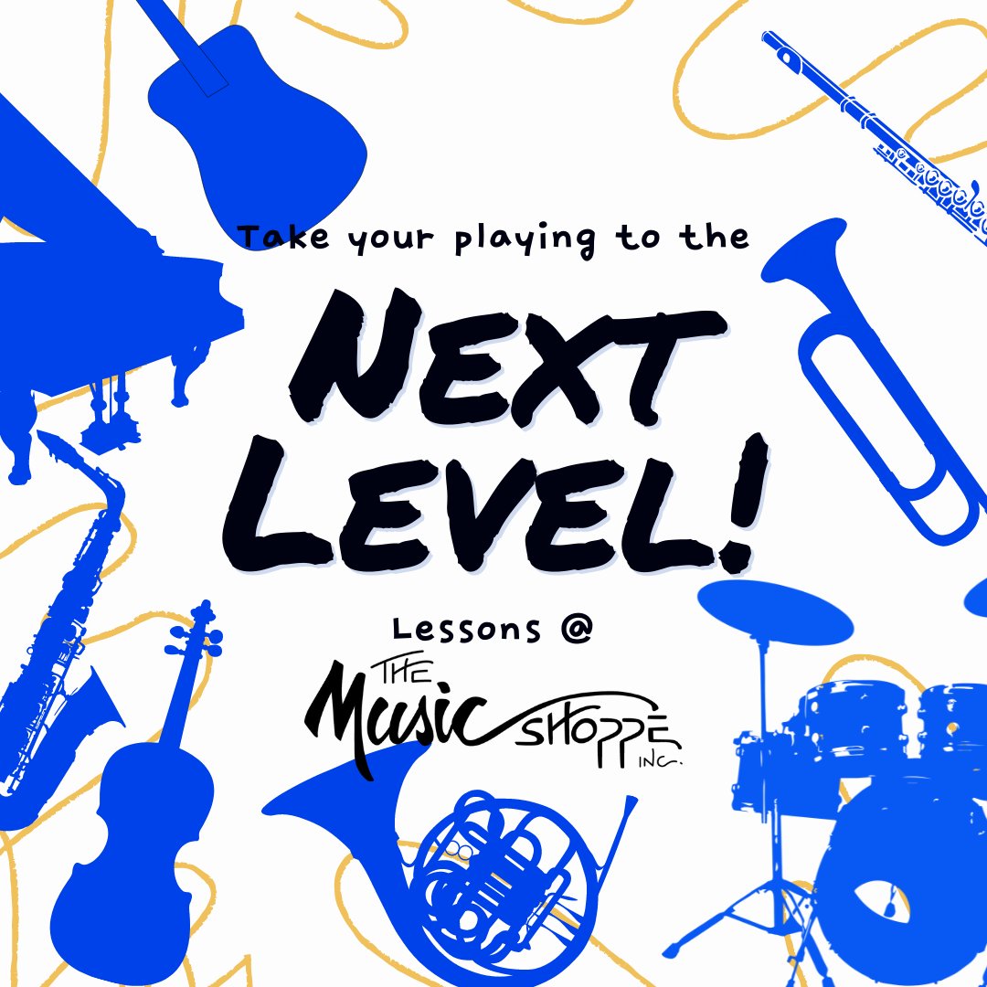 No matter where you are on your musical journey, The Music Shoppe can help you go further. 💪