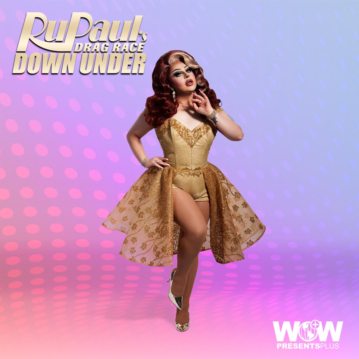 wowpresentsplus's tweet photo. Meet #HannahConda! 👑 Watch Hannah Conda’s Meet The Queens video NOW on @wowpresentsplus: https://t.co/Xy7dbzNhsu

#DragRaceDownUnder S2 premieres July 30th on: 

🌎 @wowpresentsplus WW (ex Canada, UK, &amp; Down Under)
🇳🇿 @tvnz in New Zealand
🇦🇺 @stanaustralia in Australia https://t.co/MRqa5eNYMF