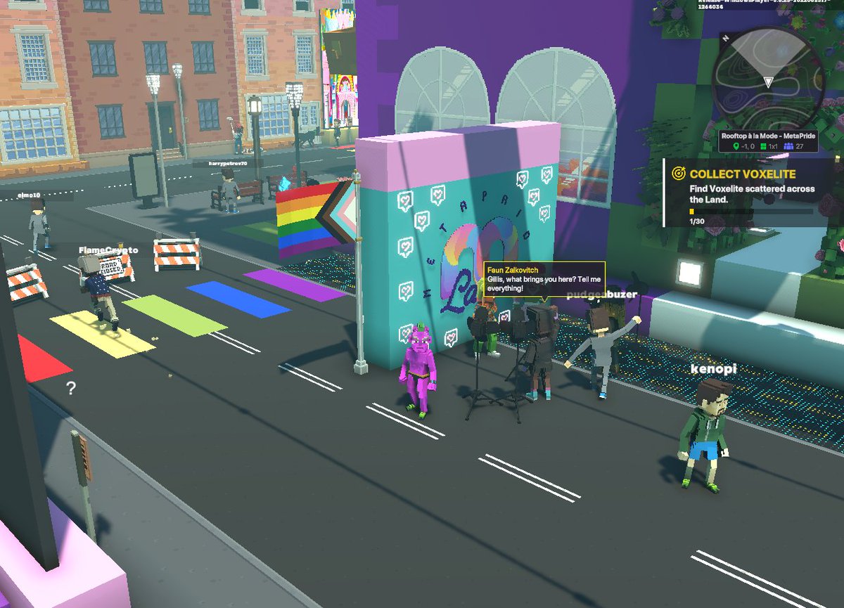 Katerran2's tweet photo. @TheSandboxGame @METAPRIDELAND I just participated in the #BelongingWeek contest for a chance to win a Progress Flag NFT! Check out my screenshot below!
👇 https://t.co/oUCeB0bgrh