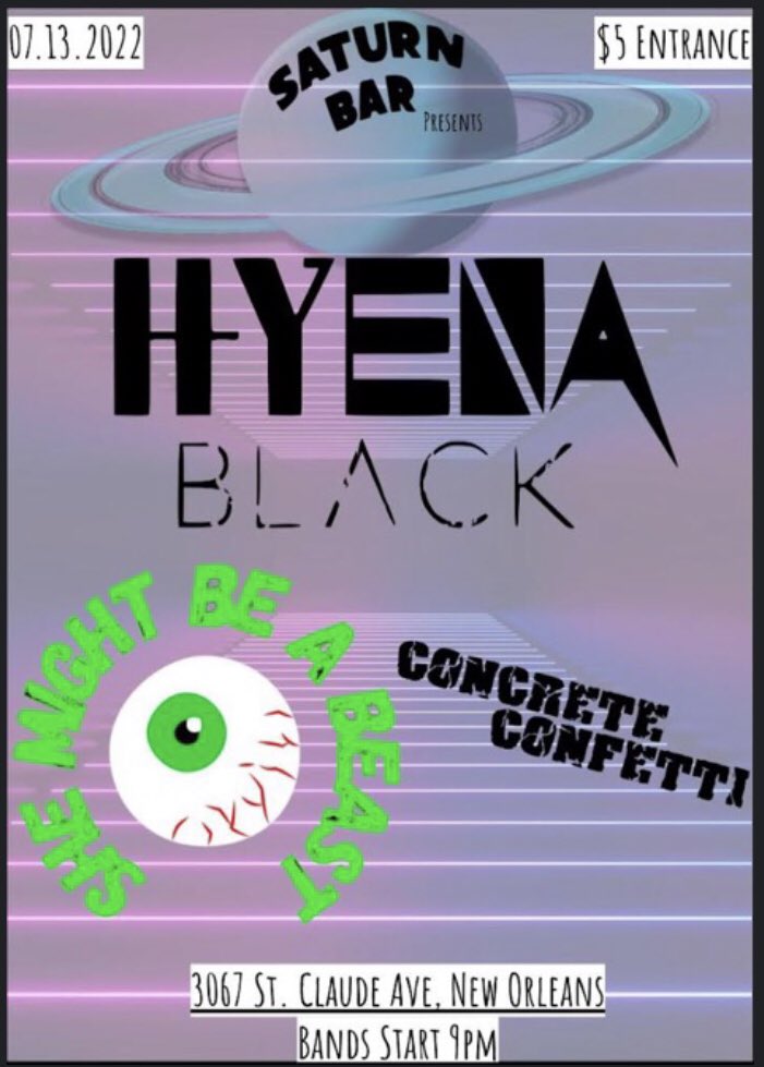 ukdrummertweets's tweet photo. Blessed that in addition to so many other gigs and bookings, I’m also  going be launching a new project called @HyenaBlackBand this year.

We’re doing a few test shows before we totally hit the road, so if you’re around come check it out. https://t.co/Ckzm6hl0l2