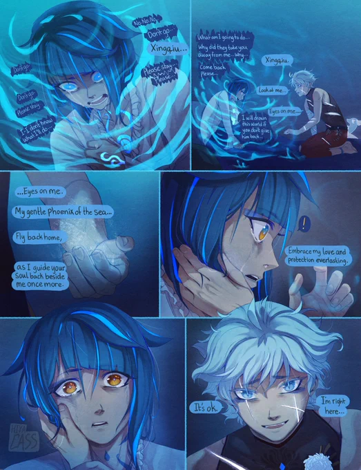 Nightmare 
[ xingyun archon/adeptus AU ]

#genshinimpact #Xingqiu #Chongyun 
