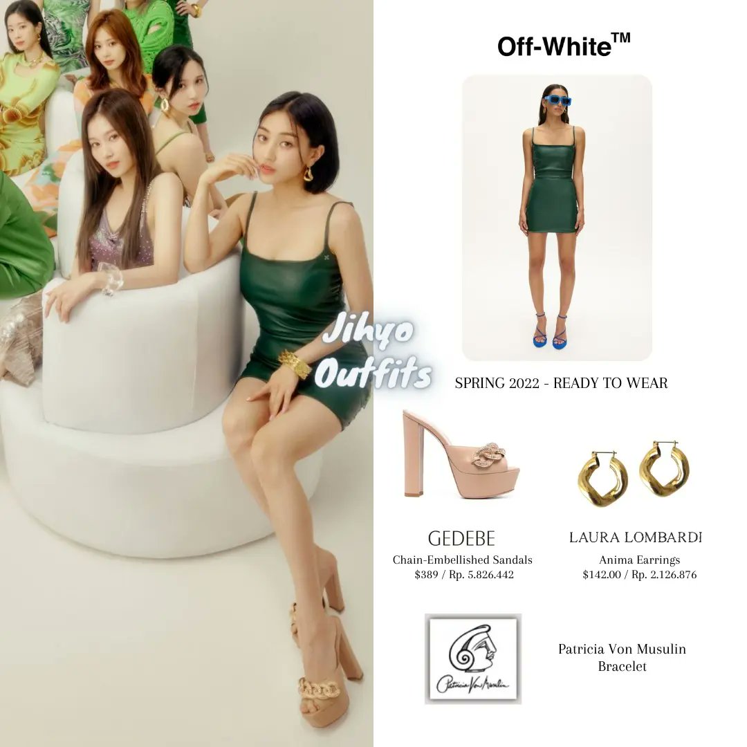 jihyooutfits's tweet photo. - TWICE X Cosmopolitan Magazine 1/2 💚
#JIHYO #PARKJIHYO #지효 #ジヒョ #TWICE #ONCE #JIHYOSTYLE #JIHYOOUTFITS #OFFWHITE #GEDEBE #LAURALOMBARDI #PATRICIAVONMUSULIN
@JYPETWICE
@JYPETWICE_JAPAN https://t.co/g3DMCNRrWQ