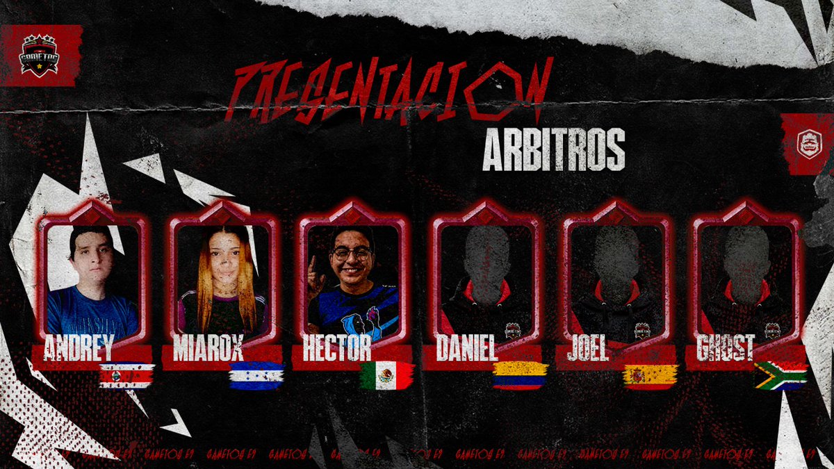 ⭐ | Presentación | Staff 💥

Damos la bienvenida a los responsables de que los partidos se manejen de la mejor manera. presentamos a los ÁRBITROS:

🇨🇷 | <a href="/andreyvillalo14/">Andredark</a>
🇭🇳 | <a href="/MiaRox5/">𝘘𝘶𝘦𝘦𝘯🌸</a>
🇲🇽 | <a href="/CRHector_/">Héctor</a>
🇨🇴 | <a href="/Danielpaz0499/">Danielpaz🇨🇴</a>
🇪🇦 | @Loky9_
🇿🇦 | <a href="/Ghost37_CR/">Ghost37 ドビー</a>

Bienvenidos 🔥.

#GametosCup