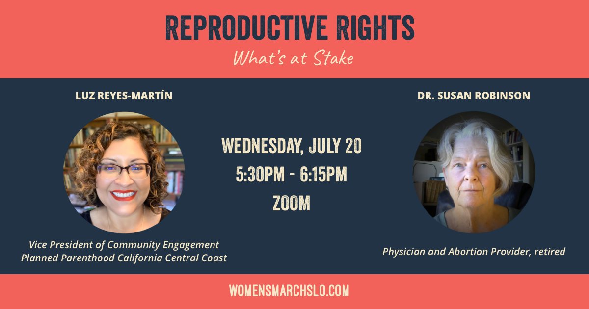 "Reproductive Rights - What's at Stake" Event - mailchi.mp/06cc4e8dbac2/r…