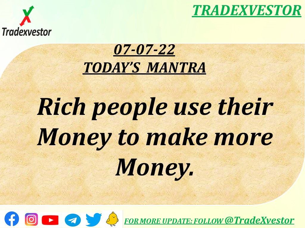 TXvestor's tweet photo. #TradeXvestor #Trading #Investing  #ThoughtOfTheDay #StockMarket #StockMarketIndia #Tweet #Twitter #TweetOfTheDay #StockMarketUpdate #StockMarketNews #HappyThursDay #StockMarketInvesting #EnjoyLife https://t.co/hgAiUAFtaM