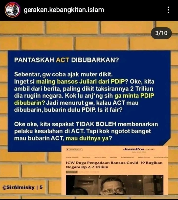 ToniHar63's tweet photo. Cara penguasa melemahkan /menghancurkan kebersamaan dan kekuatan ekonomi Islam. https://t.co/JpVbGPStkF