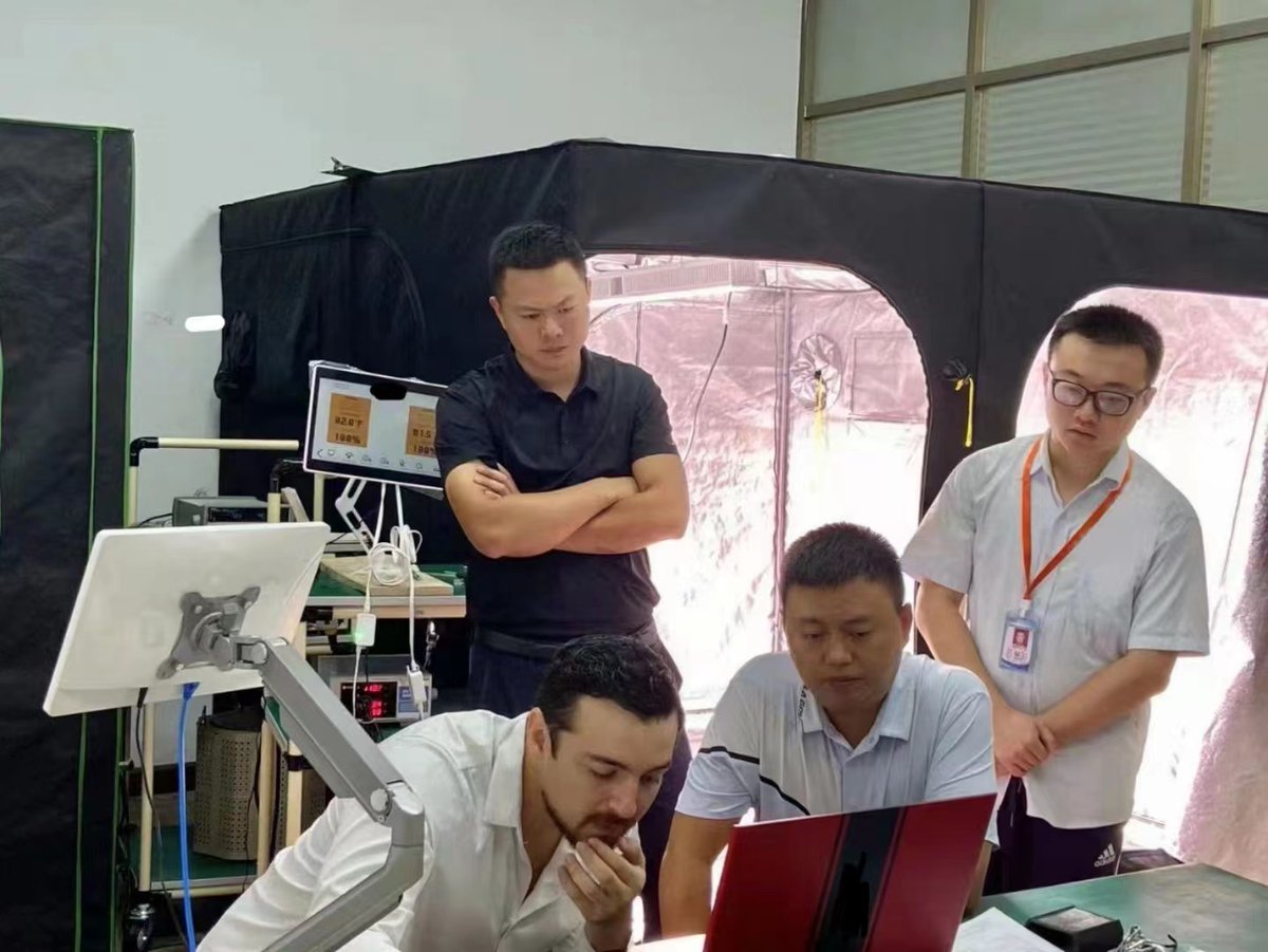 SongNicole3's tweet image. New products~ Grow light control system test and introduction. The most advanced, full-featured, intelligent control system. Make your planting easier and more convenient. #growlightcontrol #controlsystemofgrowlight #cannabiscultivationcontrolsystem #