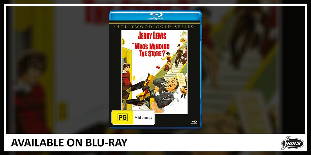 shockau's tweet image. WHO'S MINDING THE STORE? - Norman Phiffier (#JerryLewis) works as a store clerk in a large department store. Clumsy and inept, he can't do anything right; boy are they in trouble!

AVAILABLE ON BLU-RAY  📀

🛒 Shop it here: bit.ly/3AwFRKH