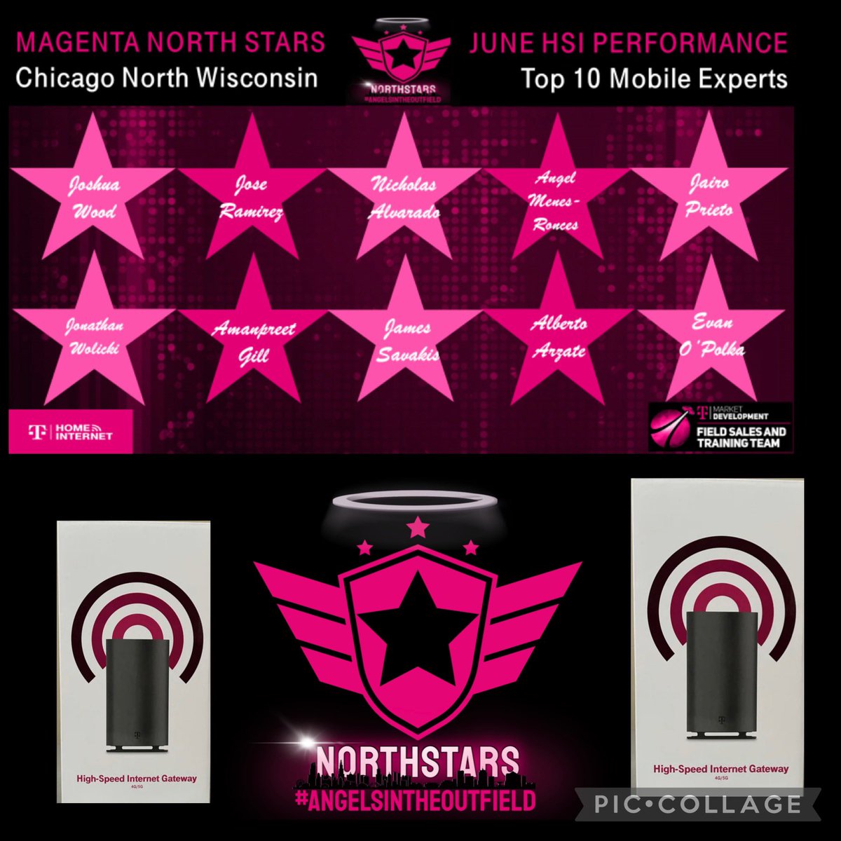 Recognition for these amazing ME’s! 💖 Obsessing over Magenta Northstars ✨TOP JUNE ME’s for HSI!  🎉 Congratulations on Dreaming Big &amp; Delivering! #KeepingCustomersConnectedtotheirWorld <a href="/domjrcoleman/">Dom Coleman</a> <a href="/TracyNolan_/">Tracy E. Nolan</a> @DodenLaura @SimeonBookerIV