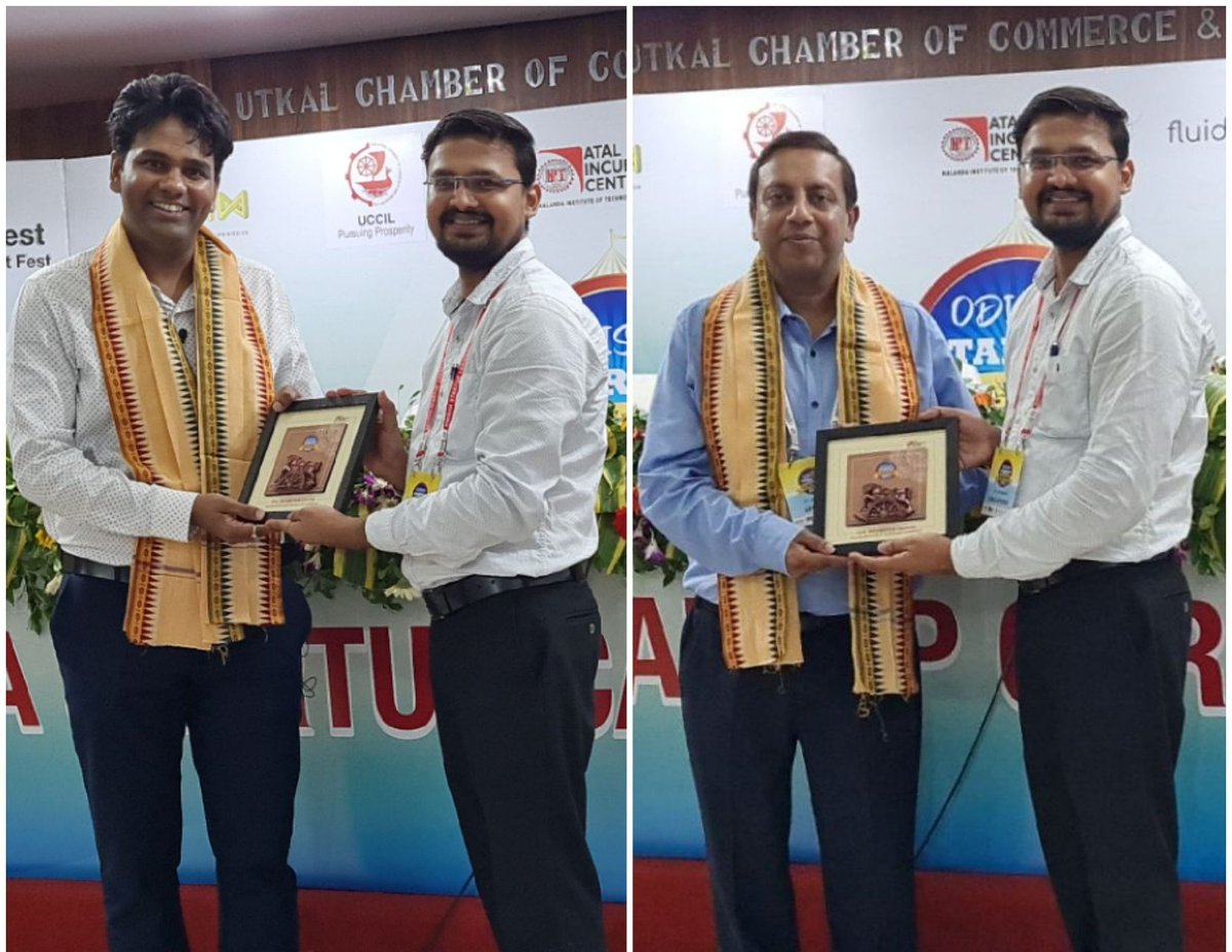 AtalNit's tweet image. Thank you @pankajmittal and @innovativepm for your wonderful deliberations at #OSC2022.

The need of technology to scale the startup was evidently explained by these two wonderful speakers amidst an enthusiastic and interactive audience.

@AIMtoInnovate @startup_odisha