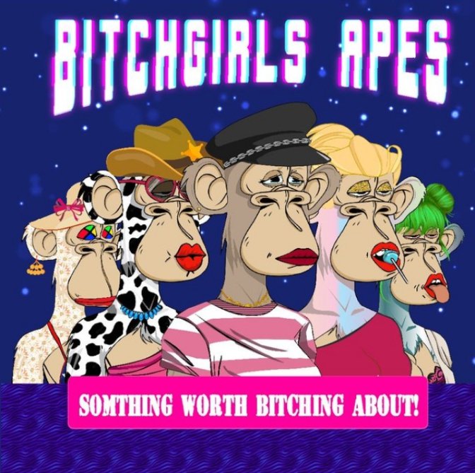 dave_sabang's tweet photo. @BitchGirlsApes is minting live, what are you waiting for? Grab yours now

Price: FREE MINT 
Supply: 6.666
Reval time -> be tuned

Only mint from the contract
✅Contract: https://t.co/LDmFerWpup

@KeniaRutishaus1 @BilawanDodo @BitchGirlsApes
#FreeMint #ETH #NFTs #NFTCommunity https://t.co/YkExzBHSkl