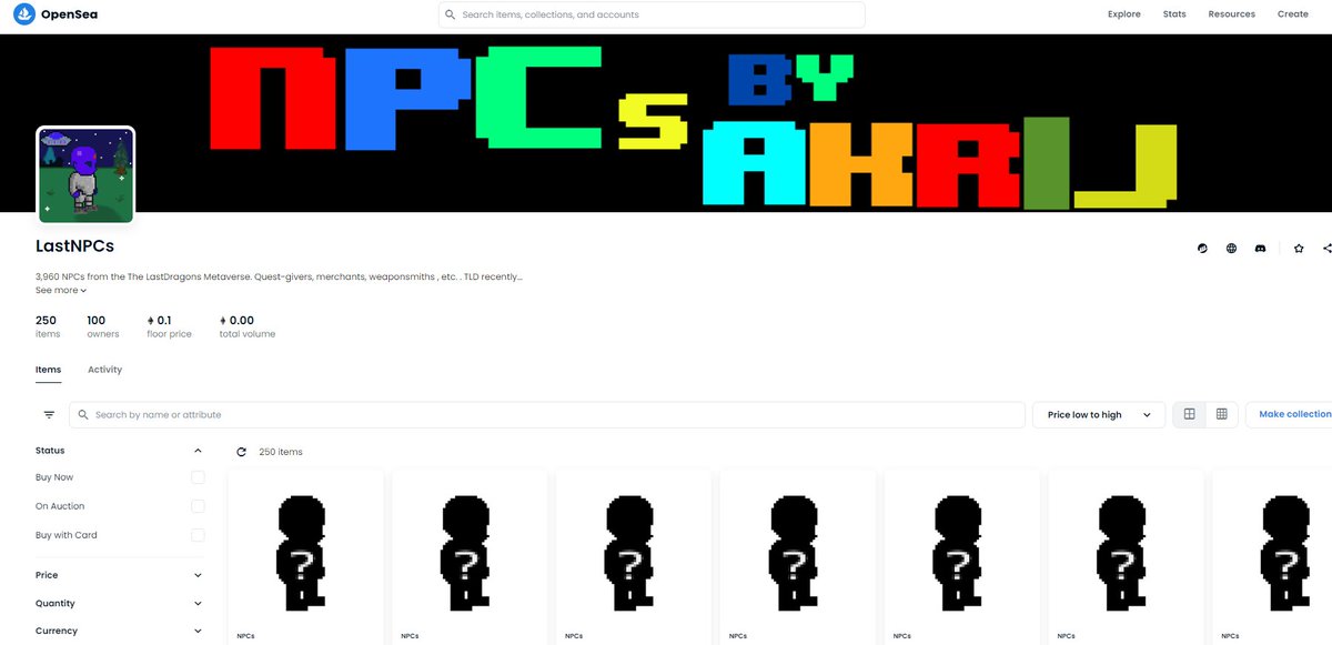 TheLastNPCs | Free Eth Mint tweet media