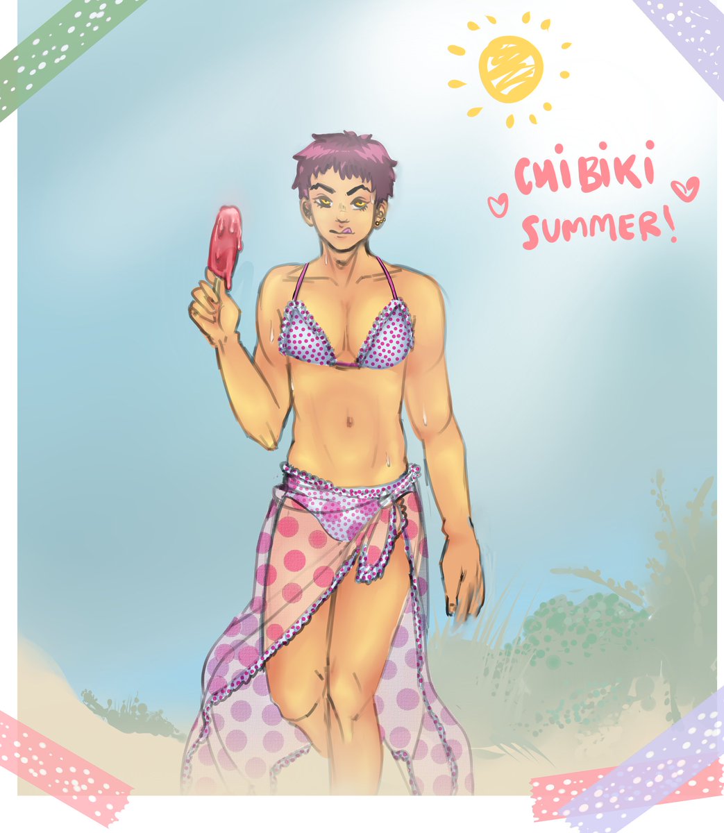 halfsleeps's tweet photo. yesterday was #ビキニの日 bikini day?
if i dont do it no one will..... https://t.co/do4UqsxOyf