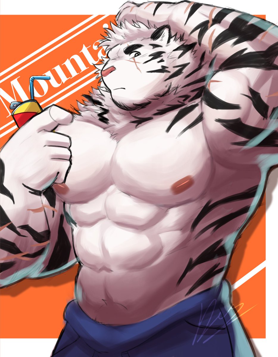 Deedea_X's tweet photo. Mountain Arknights 🙃🐯 https://t.co/6my7GjyZ47