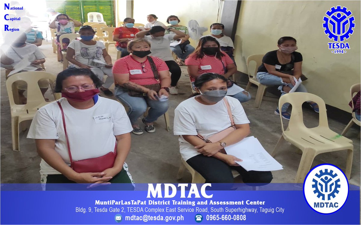TESDA on Twitter "(1/2) More than 30 beneficiaries participated in a