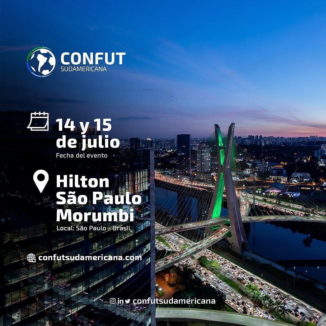 AbogadoDeporte's tweet photo. Un orgullo poder representar a 🇲🇽 en el más grande e importante evento B2B a realizarse este año en el fútbol sudamericano, muchas gracias por la invitación @ConfutSuda y al #IIDD ⚽️📕 https://t.co/jJqgUz5cBI