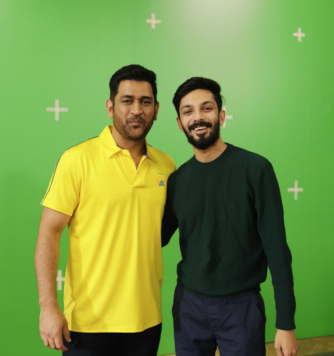 anirudhofficial's tweet photo. Happy birthday dearest @msdhoni 🥳🥳🥳 #7 forever ❤️❤️❤️ https://t.co/G7zWGY2ENZ