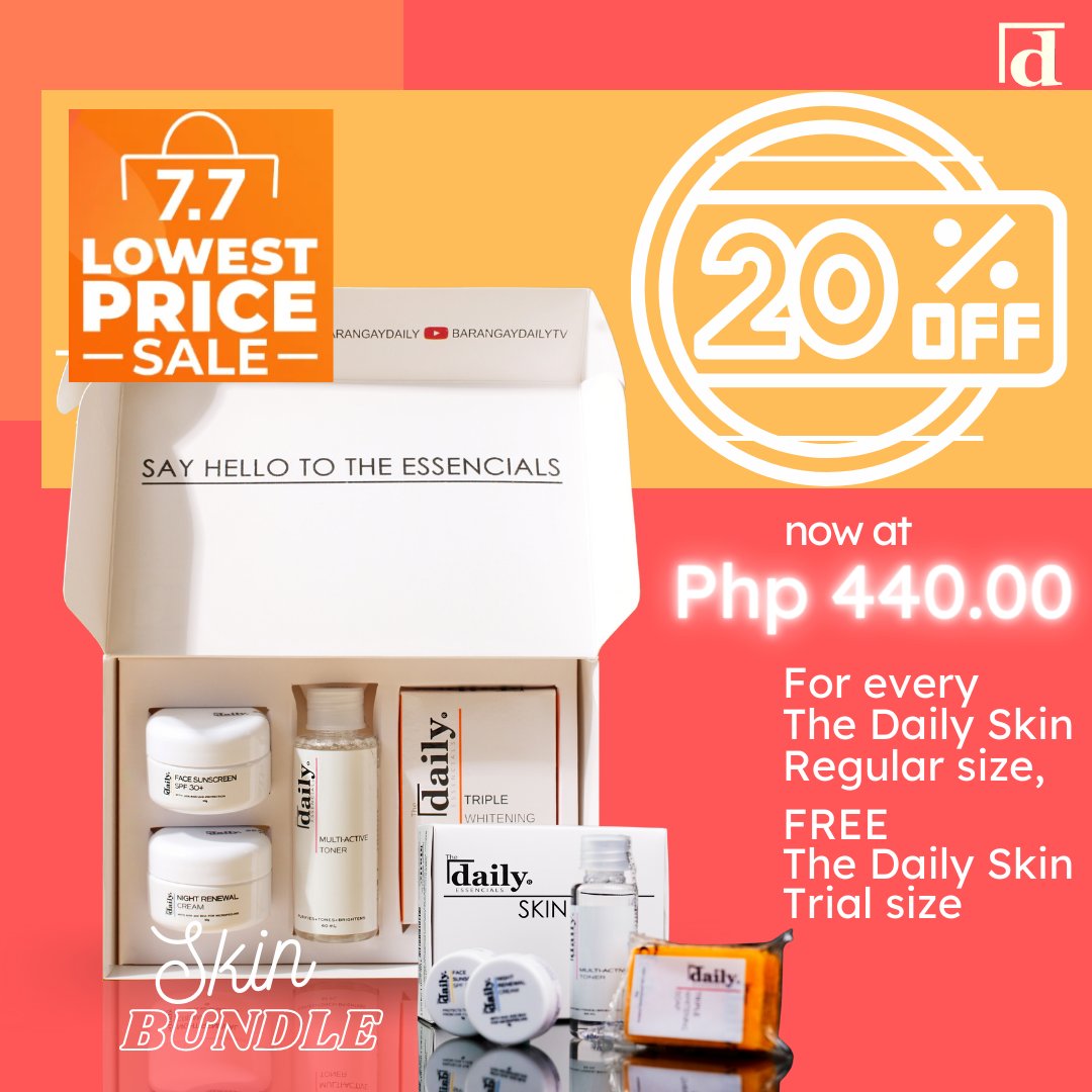 DailyEssencials's tweet photo. Guys! 7.7 sale! https://t.co/U6sAITGIqS