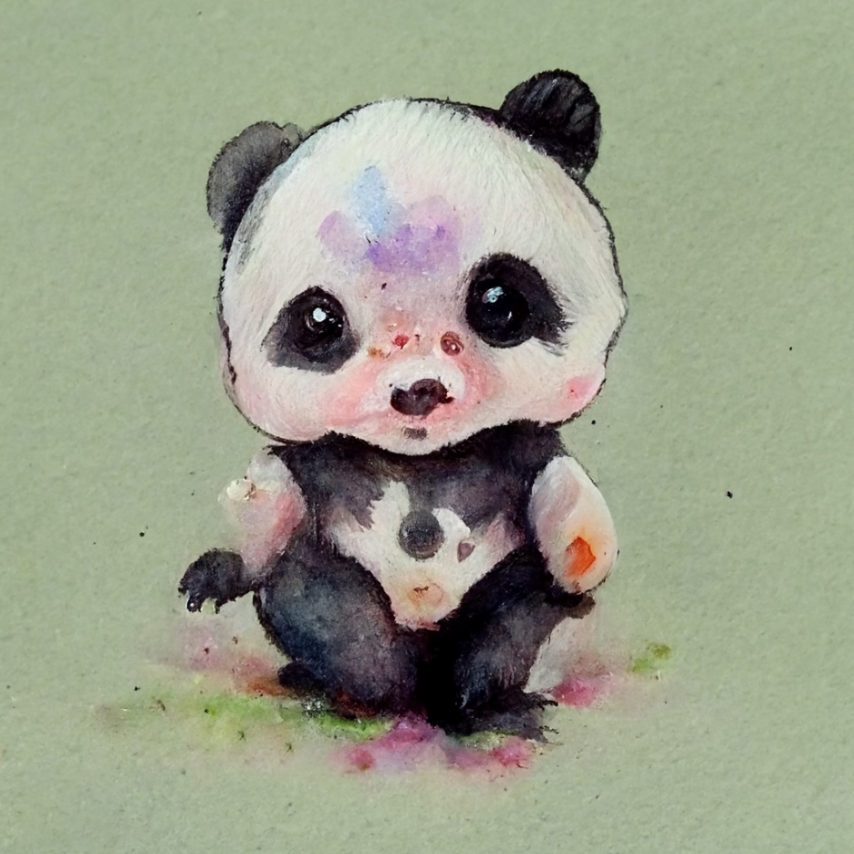 sci_fi_tinydino's tweet photo. new #watercolor #tinyfrenz have joined the gang 🤏🐼💕 https://t.co/UTZGcHuprh