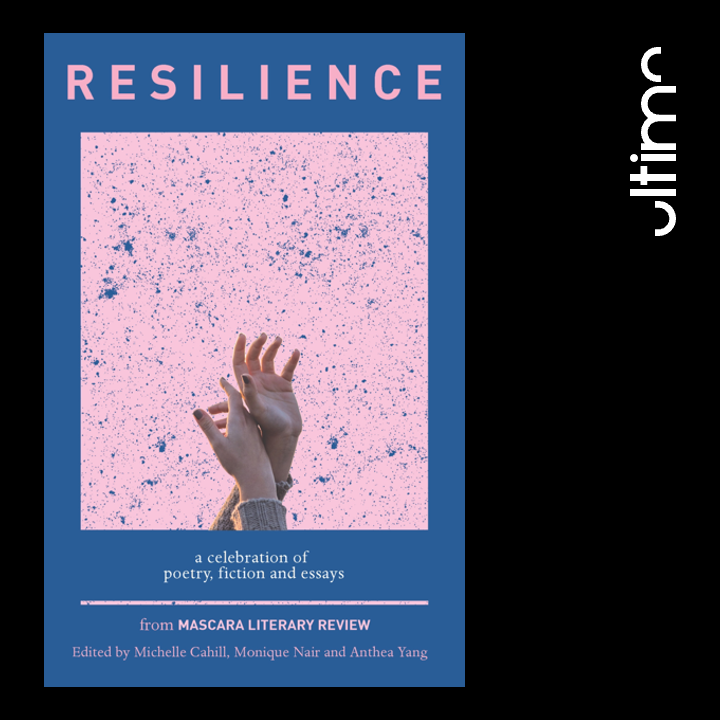 Enduring. Generative. Imaginative.
 
We are so excited to reveal the cover of <a href="/mascarareview/">Mascara Literary Review</a>'s first print anthology, Resilience, designed by Mika Tabata.

Resilience will publish in November 2022.  
Pre-order now via your local bookshop or online. ⁠