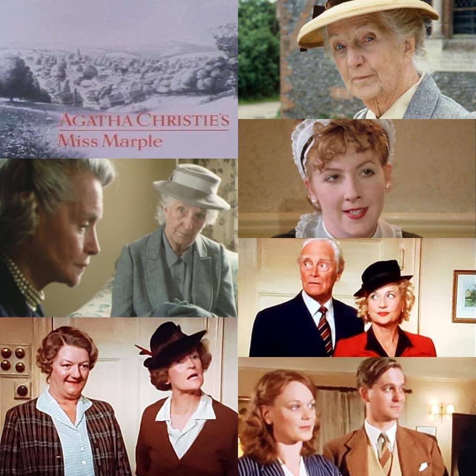 Watching the classic BBC Series Miss Marple A Murder is Announced Starring Joan Hickson, Simon Shepherd, Samantha Bond, Sylvia Sims, David Collings, Joan Sims,Ursula Howells, Kevin Whately  John Castle, Matthew Solon and Liz Crowther   #MissMarple #JoanHickson #ClassicBBCDrama